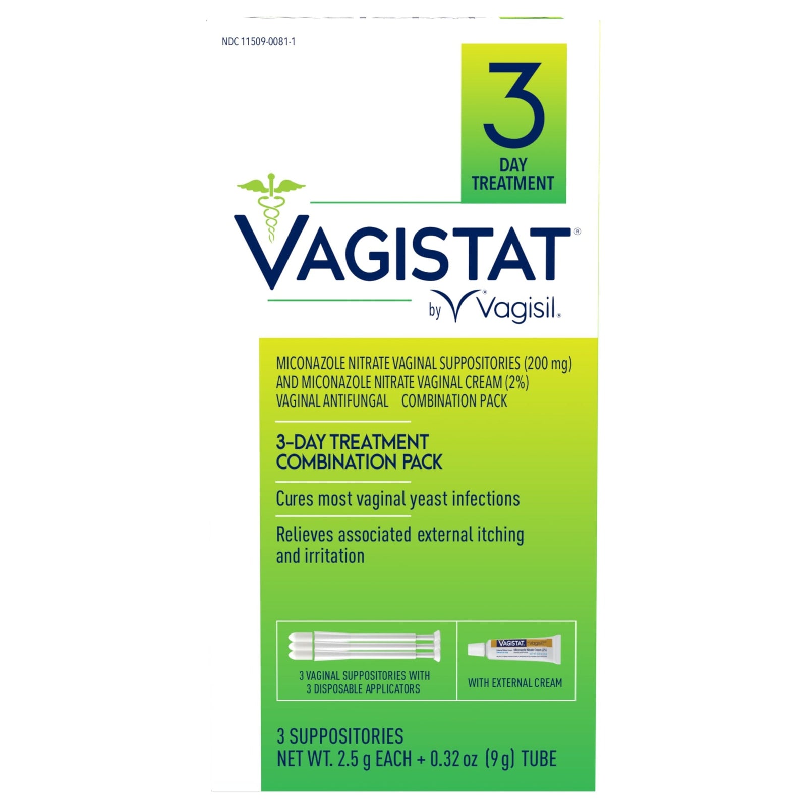 Vagistat 3 Day Yeast Infection Treatment (1-pack)