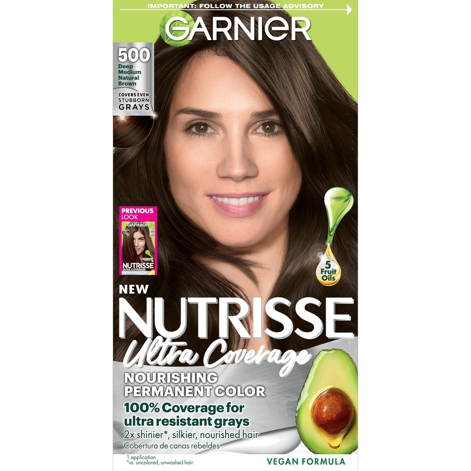 Garnier Nutrisse Hair Color - Medium Natural Brown (1 ct)