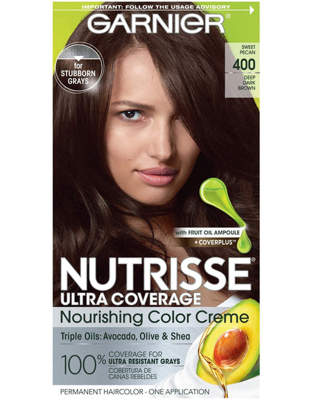 Garnier Nutrisse Hair Color - Deep Dark Brown (1 ct)