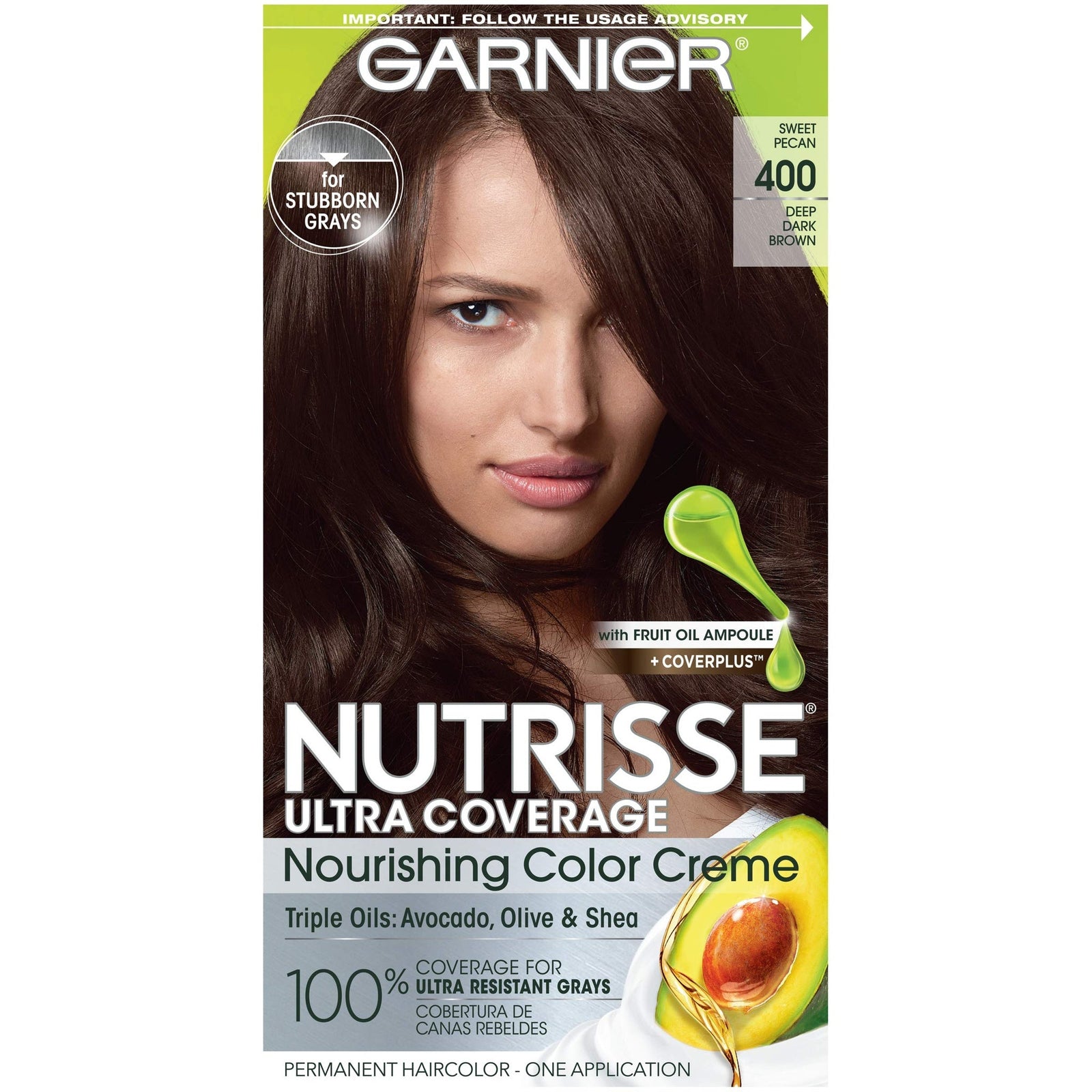 Garnier Nutrisse Hair Color - Deep Dark Brown (1 ct)