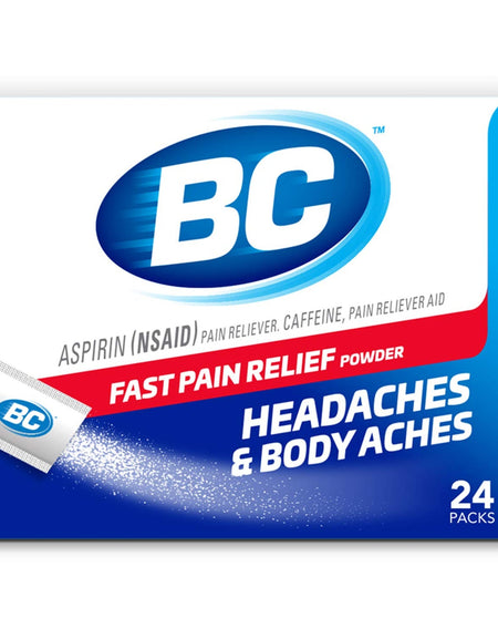 BC Powder Original Pain Reliever (24 Count, 2 Pack)