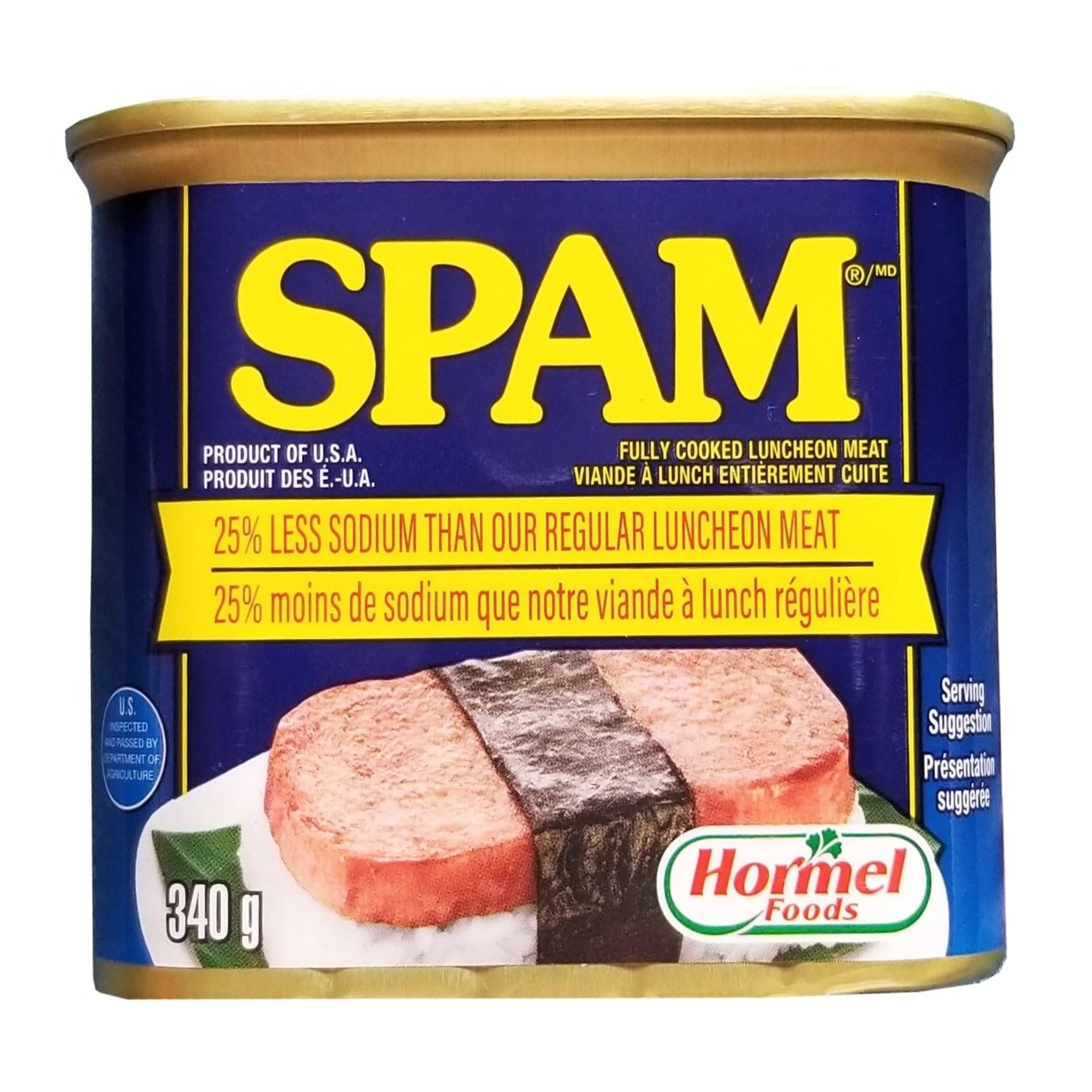 Spam Luncheon Meat Less Sodium (12 oz)