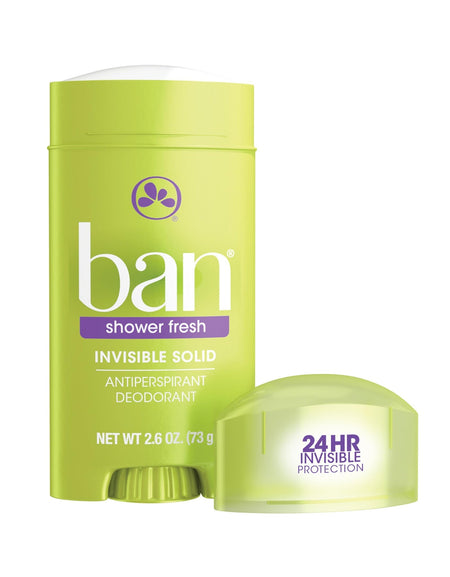 Ban Antiperspirant Deodorant Shower Fresh (2.6 oz)