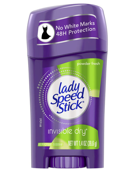 Lady Speed Stick Invisible Dry Powder Fresh (1.4 oz, 12 Pack)