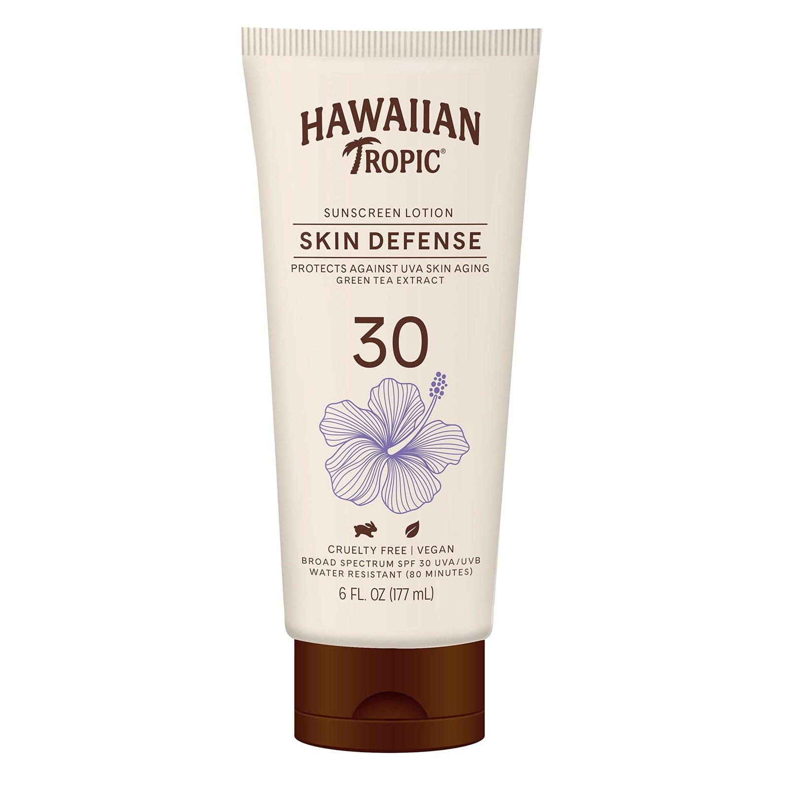Hawaiian Tropic Skin Defense Sunscreen SPF 30 (6 oz)