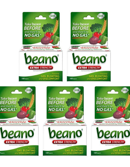Beano Tablets (100 Count, 5 Pack)