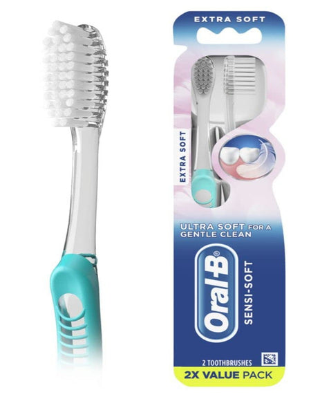 Oral-B SensiSoft Toothbrushes (2 Count)