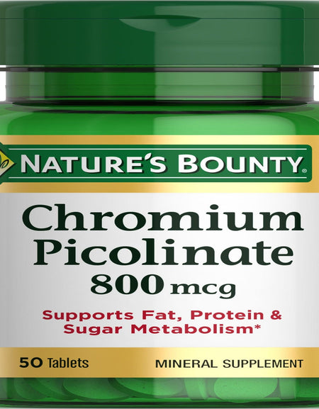 Nature's Bounty Chromium (50 Count)