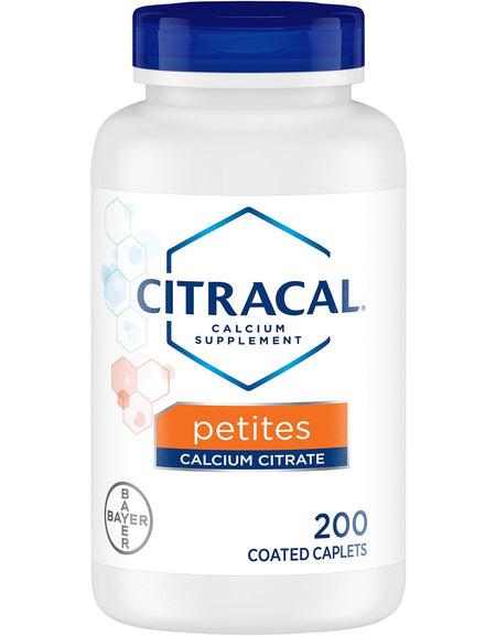 Citracal Calcium + D3 Petites Tablets (200 ct, 4 Pack)