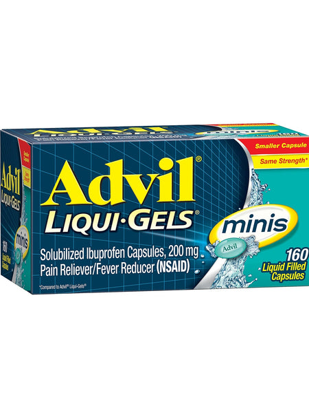 Advil Liqui-Gels Minis Ibuprofen 200mg (160 Count)