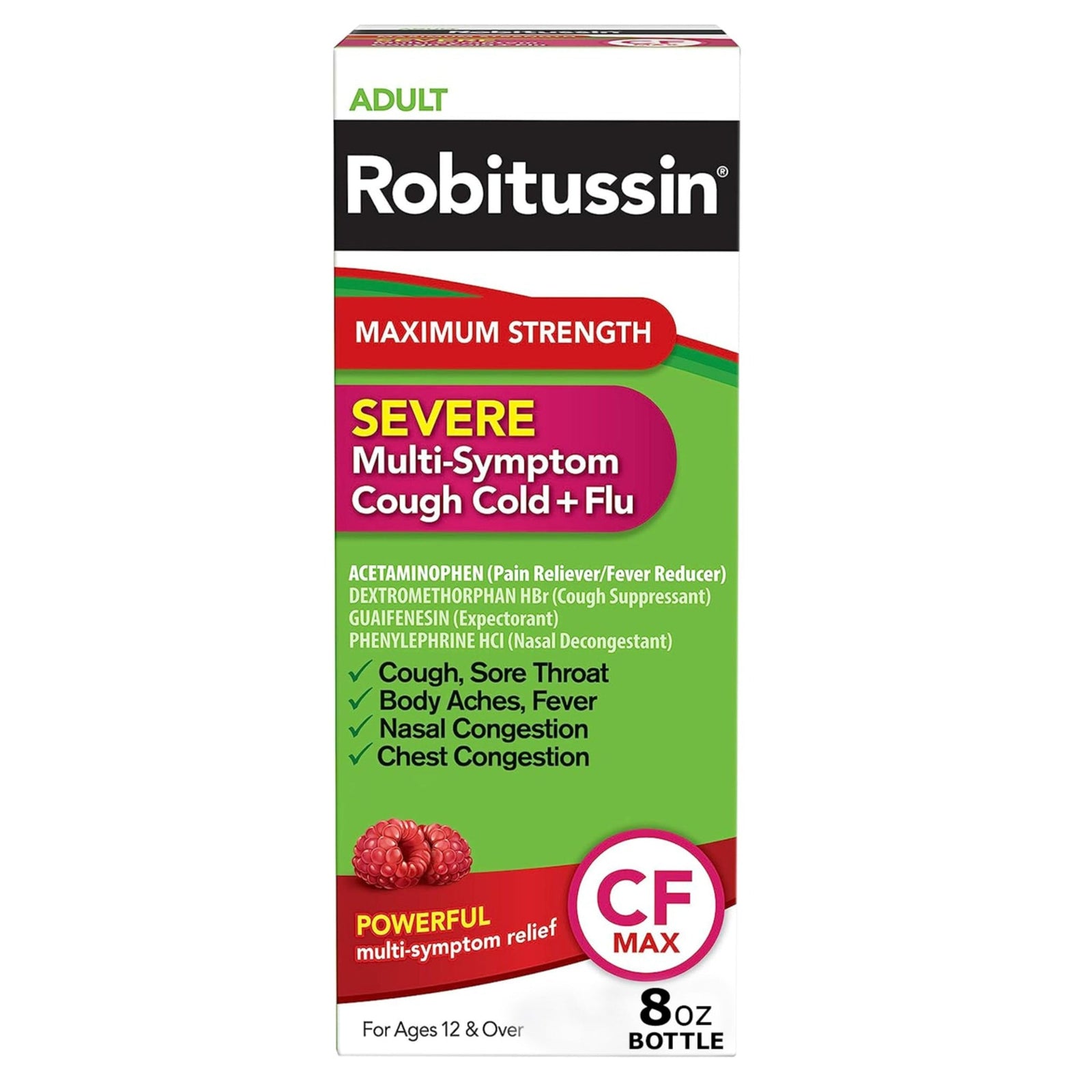 Robitussin CF Max Multi-Symptom Relief (8 oz)