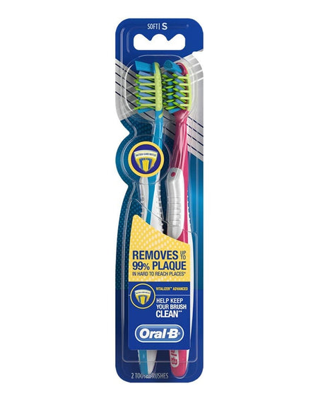 Oral-B Pro Health Toothbrushes Medium (2 Count)