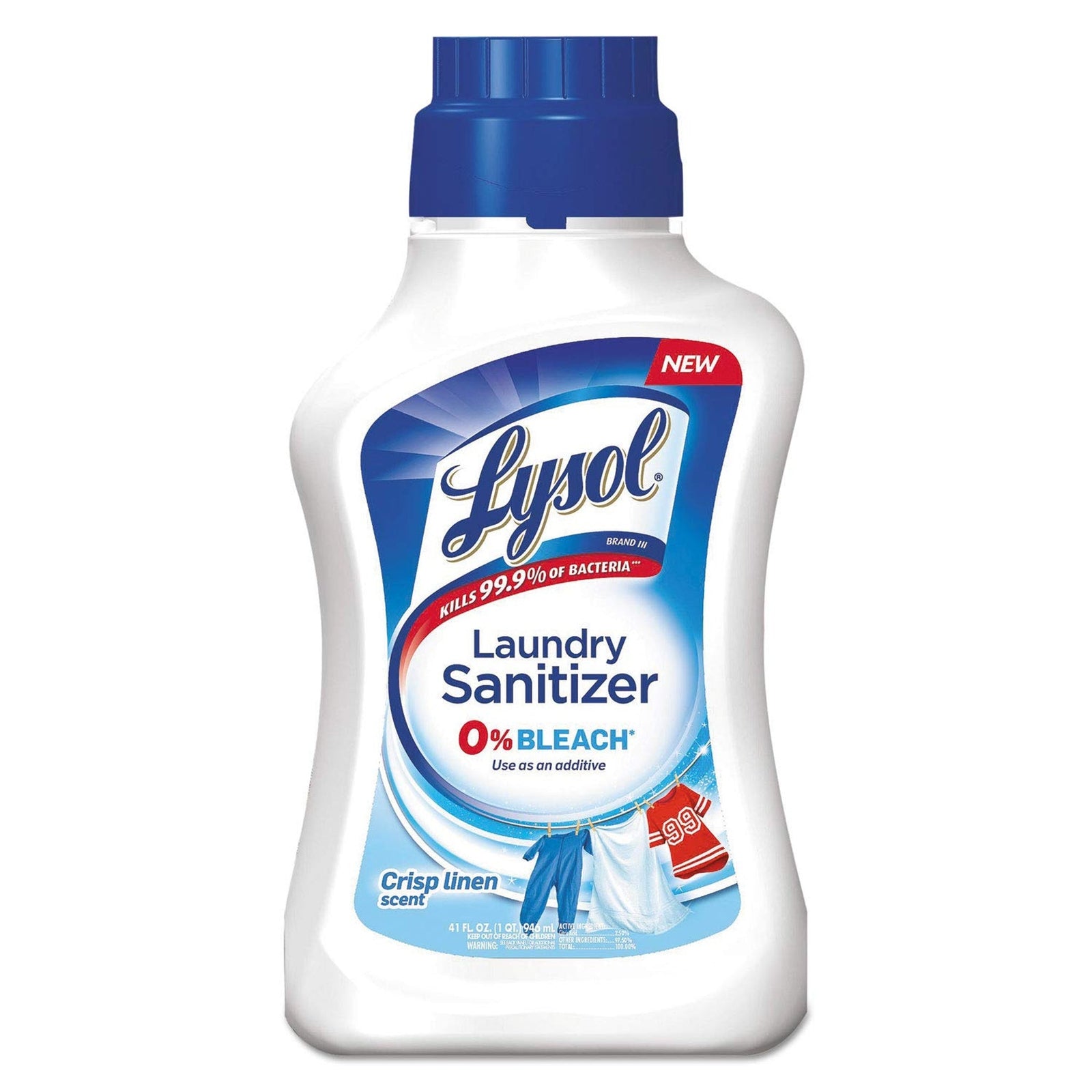 Lysol Laundry Sanitizer Crisp Linen (41 oz, 6 Count)
