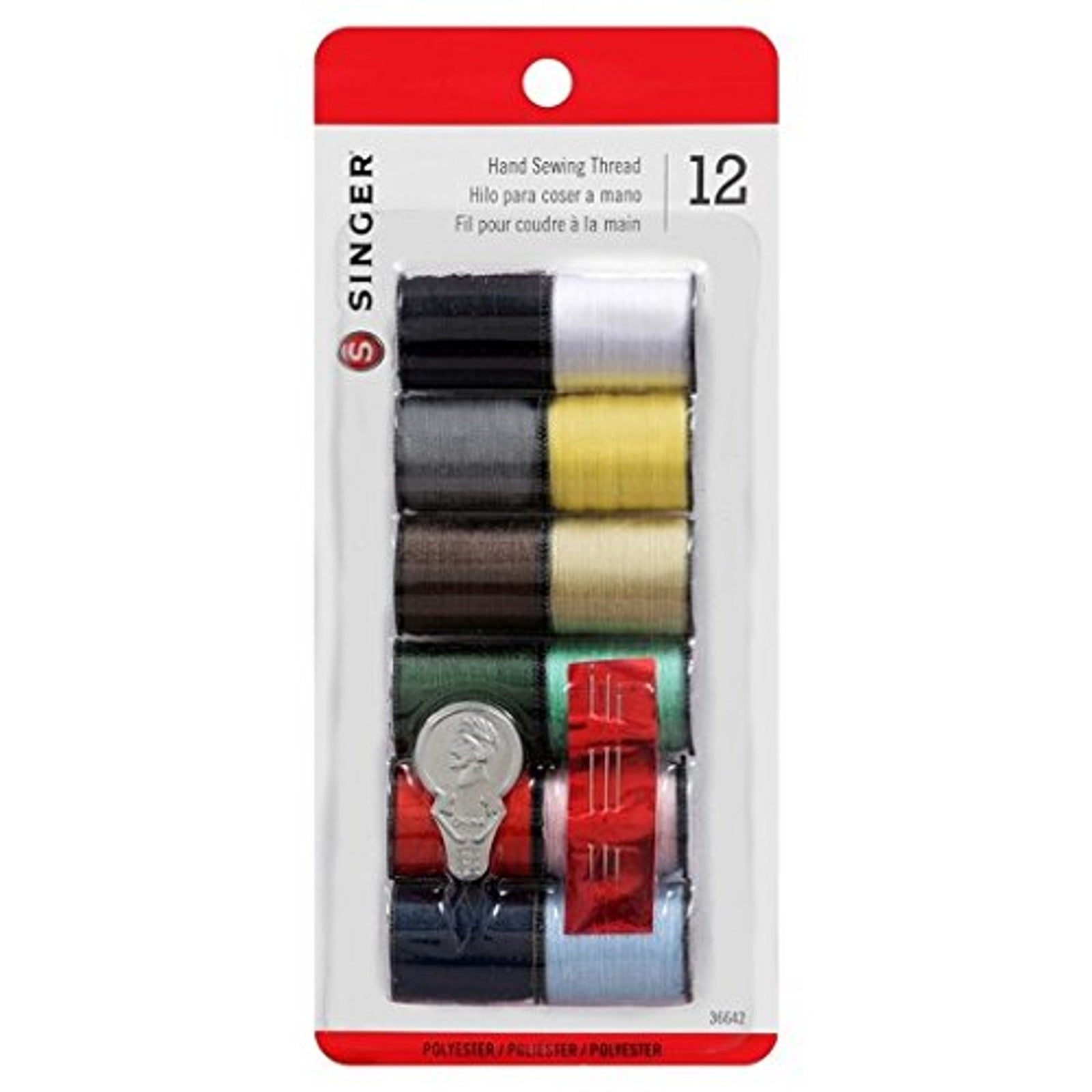 Singer Sewing Kit with Threader (12 Count)