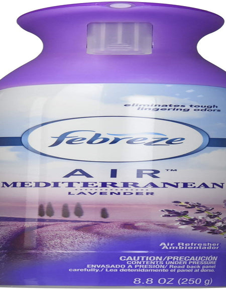 Febreze Air Freshener Mediterranean Lavender (8.8 oz, 3 Pack)