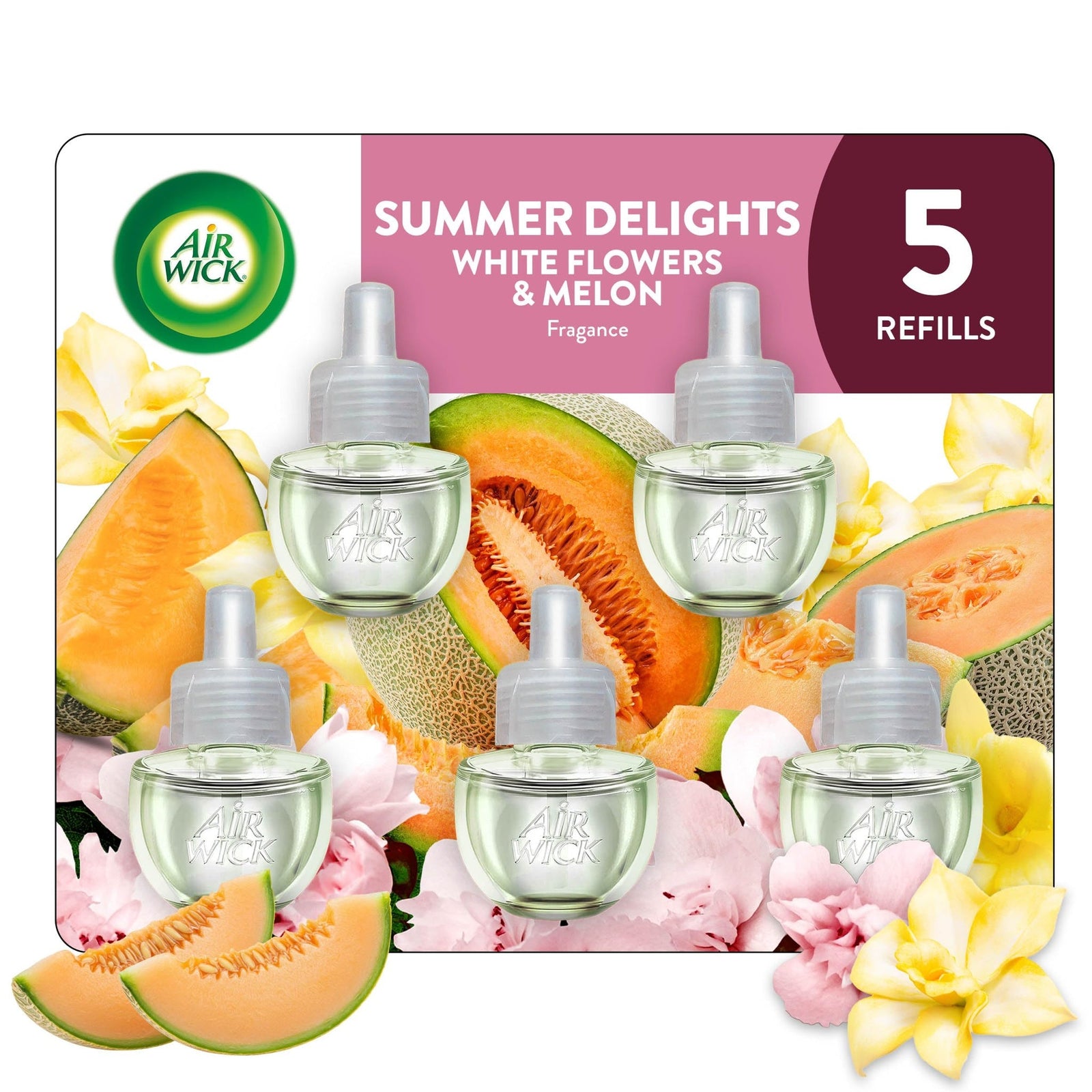 Air Wick Scented Oil Refills Summer Delights (5 Count)