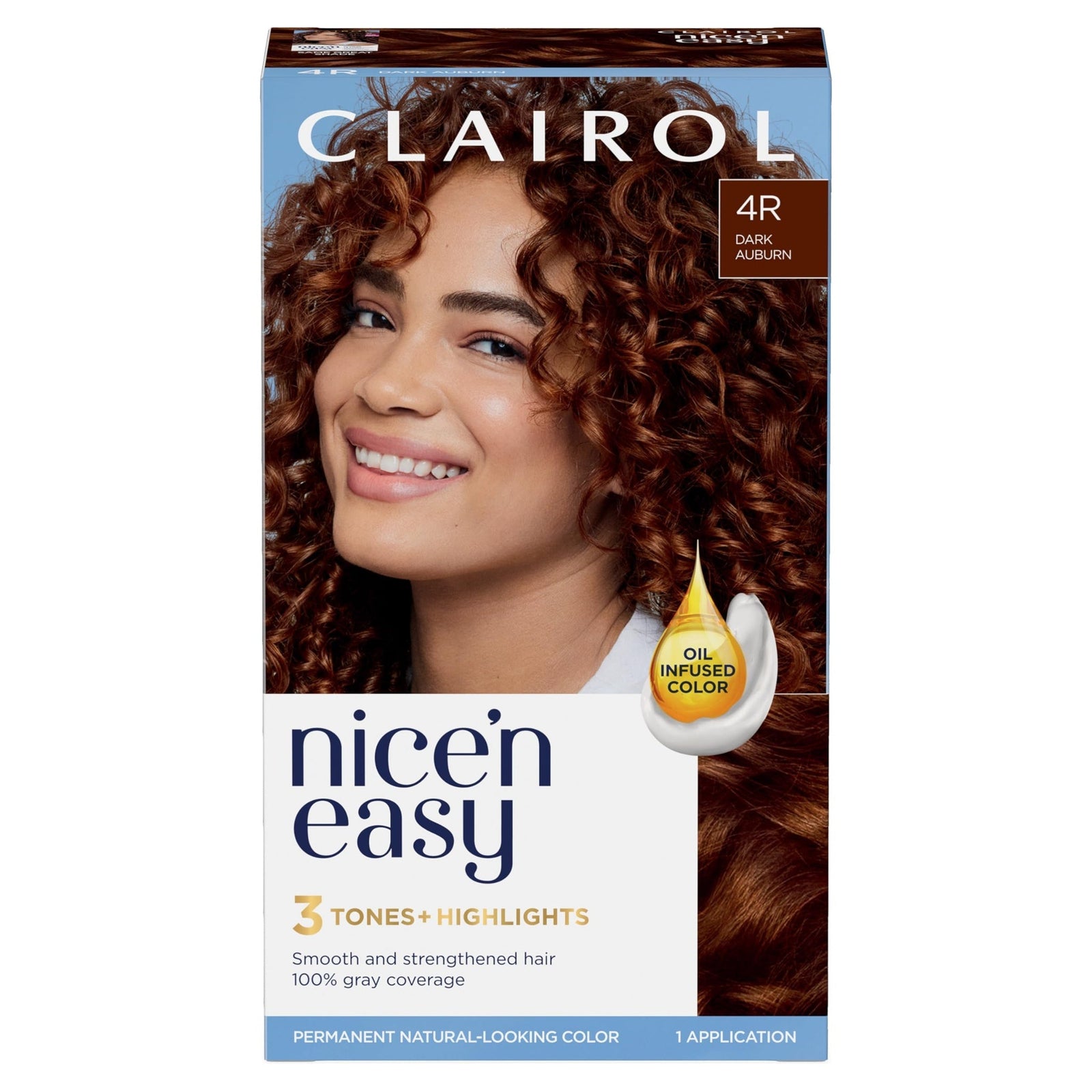 Clairol Nice’n Easy Dark Auburn Hair Dye (1 ct)
