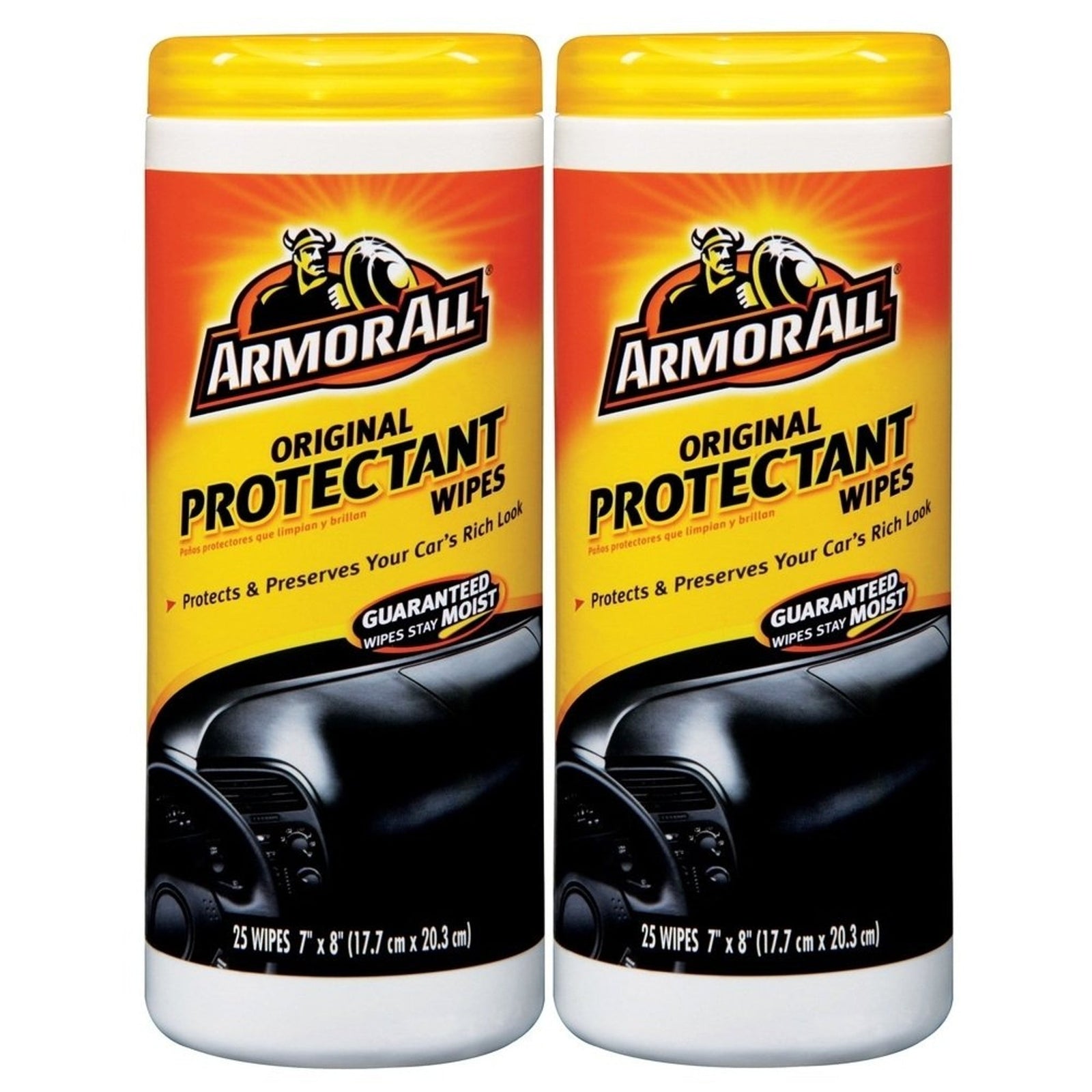 Armor All Original Protectant Wipes (25 ct, 2-pack)