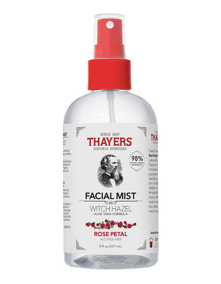 Thayers Witch Hazel Facial Mist Rose Petal (8 oz)