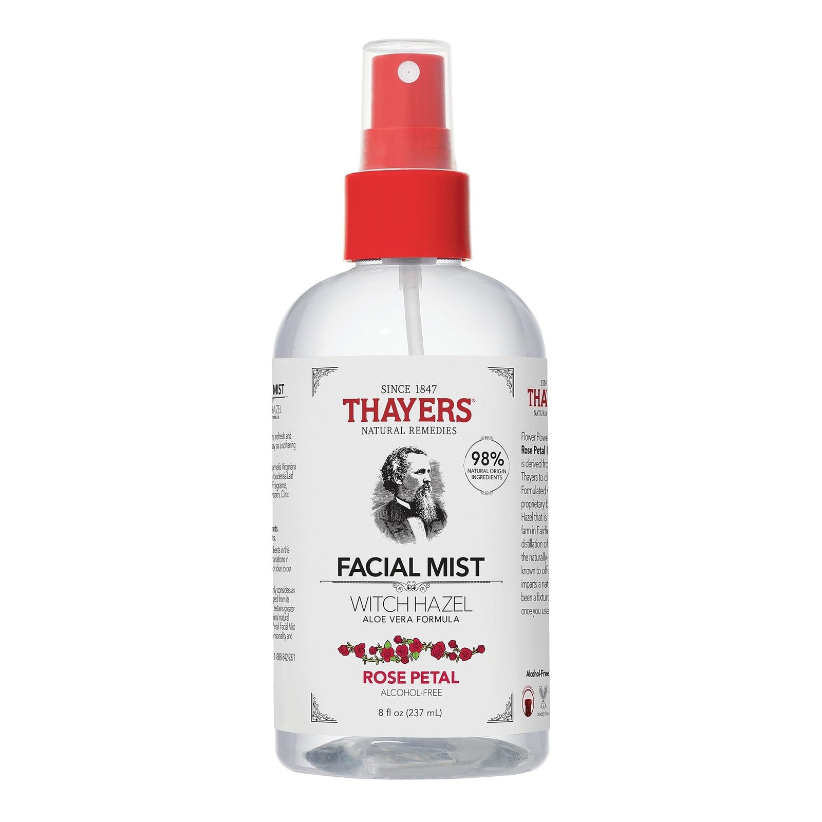 Thayers Witch Hazel Facial Mist Rose Petal (8 oz)