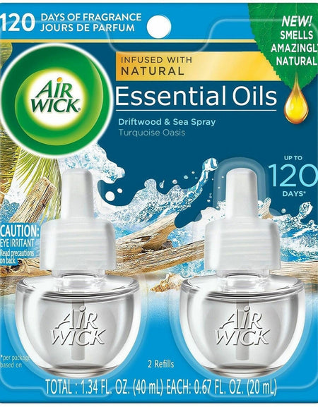 Air Wick Scented Oil Refill Turquoise Oasis (0.67 oz, 2-pack)