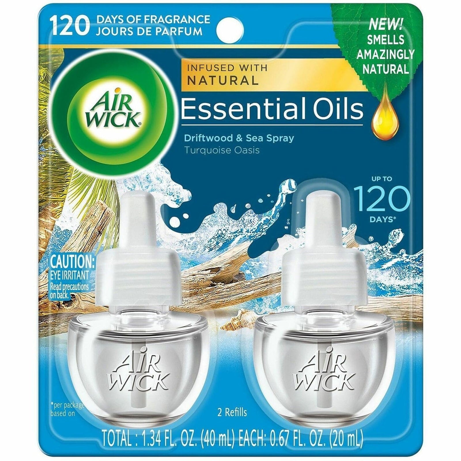 Air Wick Scented Oil Refill Turquoise Oasis (0.67 oz, 2-pack)