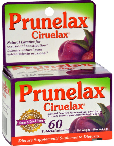 Prunelax Ciruelax Laxative Tablets (60 ct)