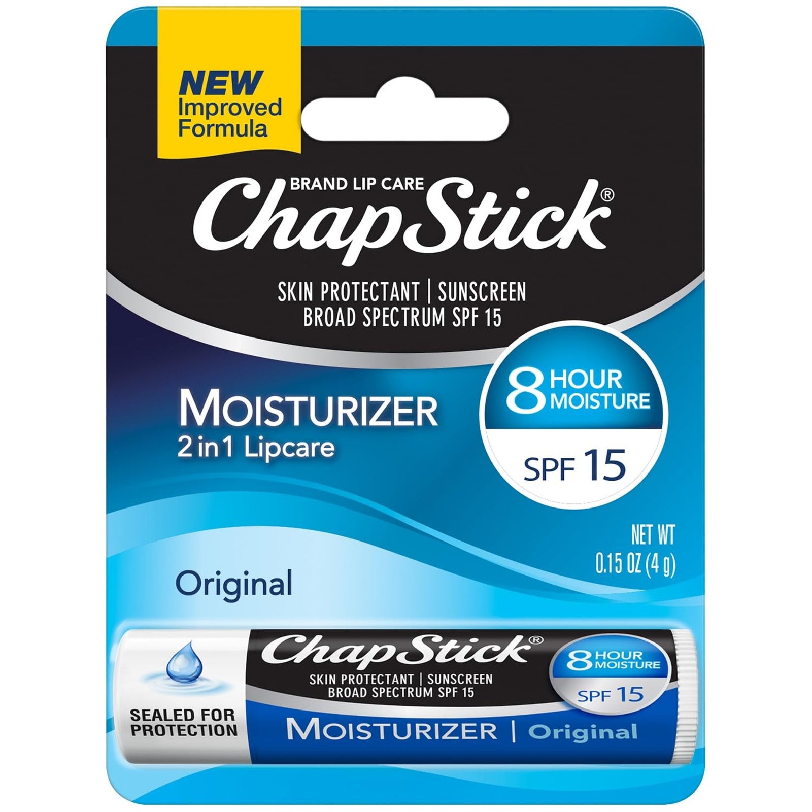 ChapStick Moisturizer SPF 15 Lip Balm (0.15 oz)