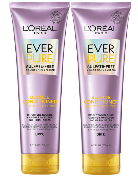 L'Oreal EverPure Blonde Conditioner (8.5 oz, 2 Pack)