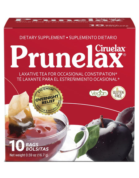Prunelax Ciruelax Laxative Tea Bags (10 Bags)