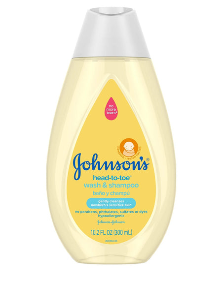 Johnson’s Baby Head-to-Toe Wash & Shampoo (10.2 oz)
