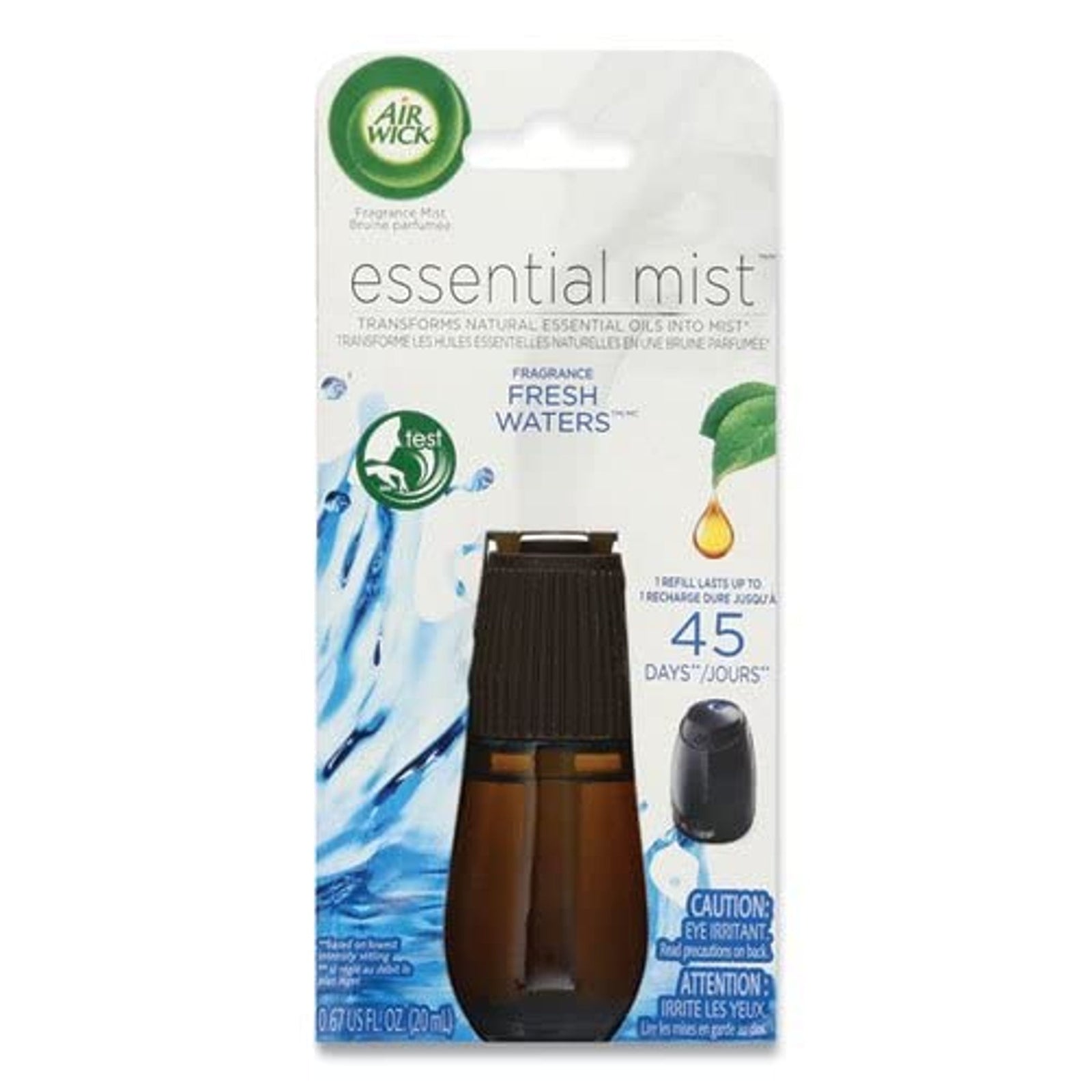 Air Wick Essential Mist Refill Fresh Water Breeze (0.67 oz, 6 Pack)