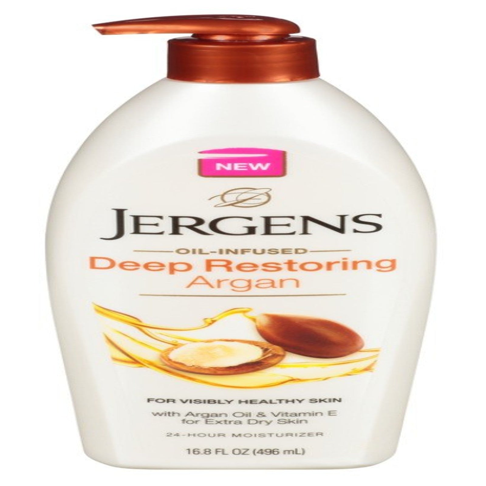 Jergens Deep Restoring Argan Moisturizer (16.8 oz, 6 Pack)