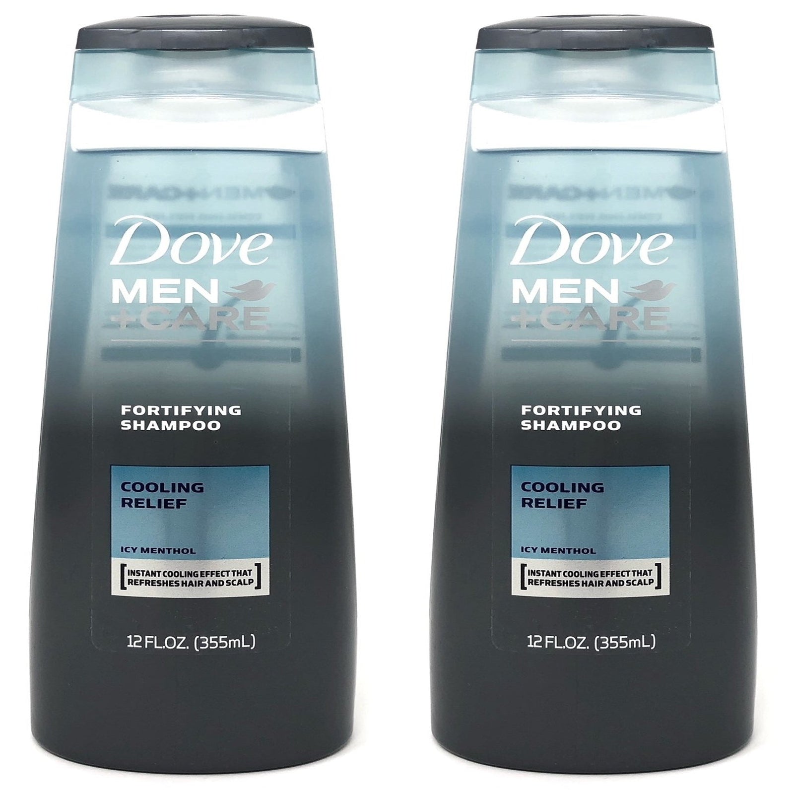 Dove Men+Care Shampoo Cooling Relief (12 oz, 2 Pack)