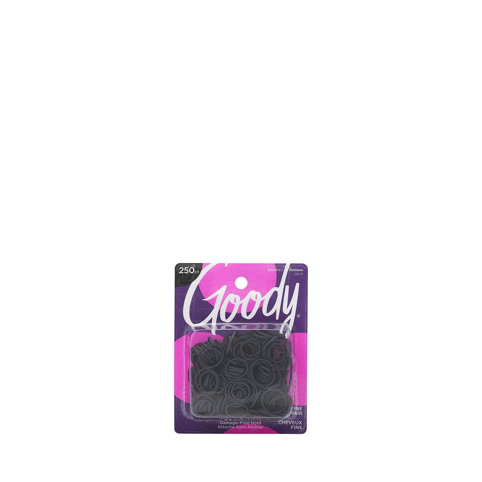 Goody Classics Rubber Bands Black (250 Count)