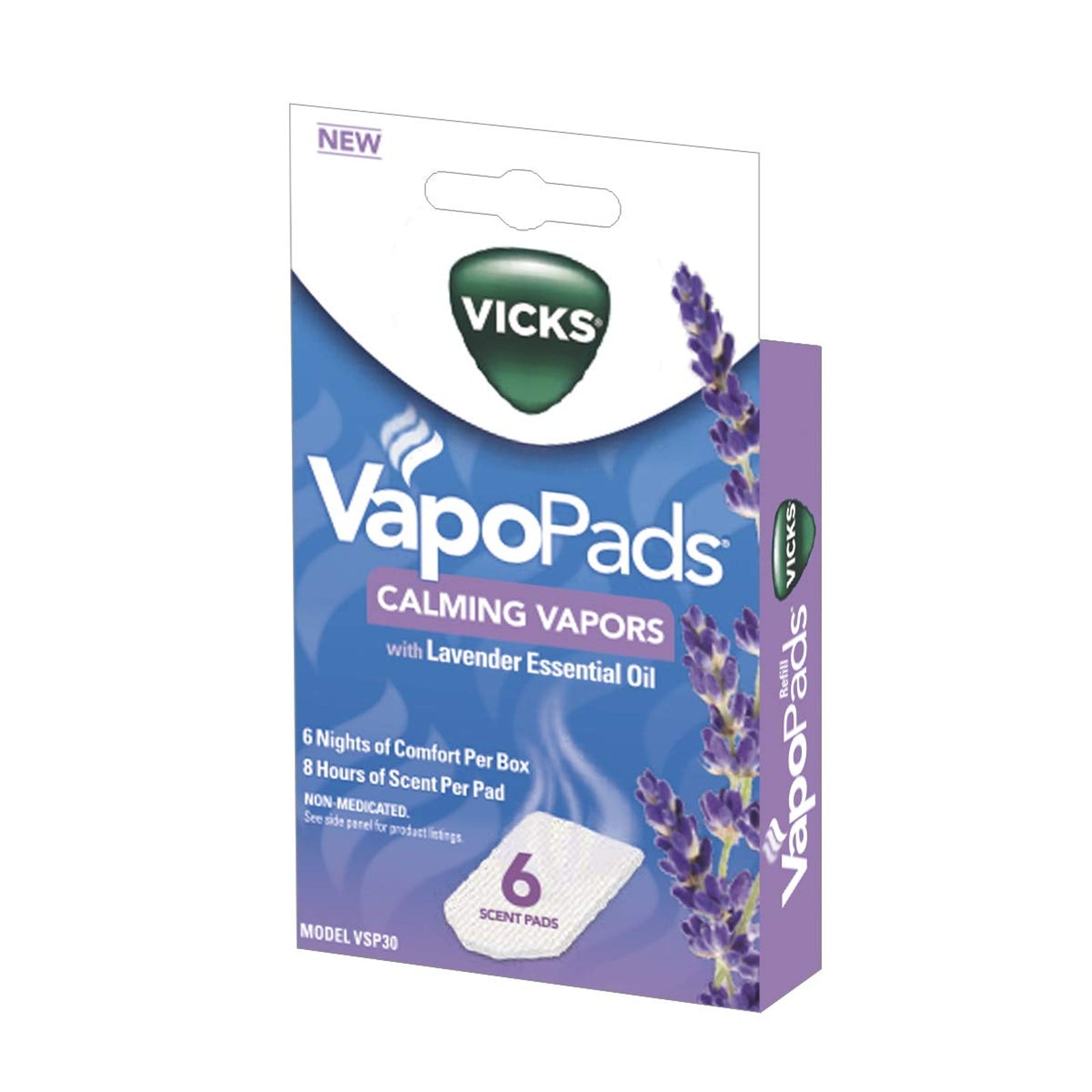 Vicks Vapopad Calming Lavender (6 Count)