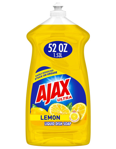 Ajax Lemon Dish Soap (52 oz)