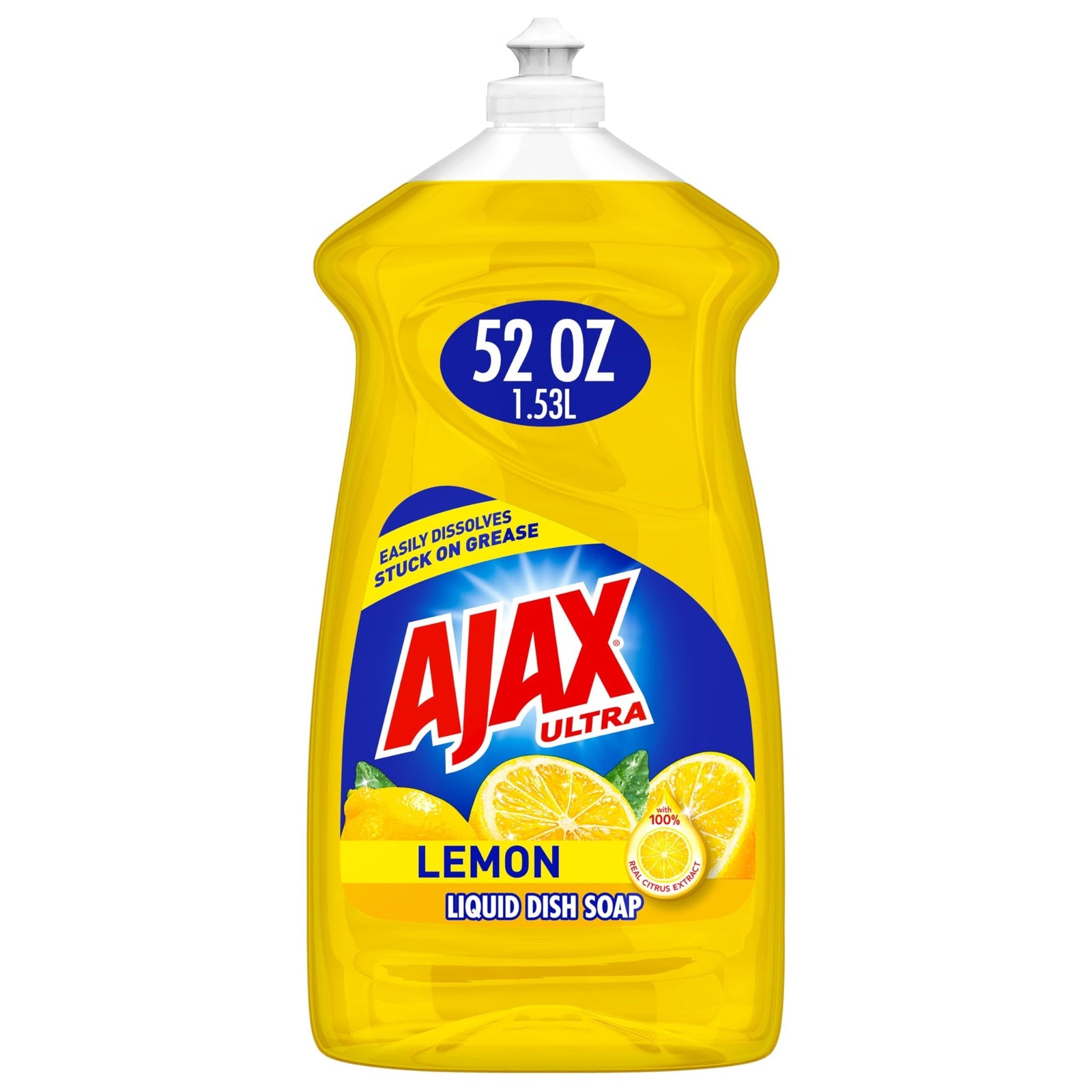 Ajax Lemon Dish Soap (52 oz)