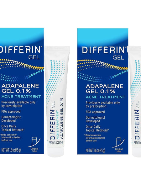 Differin Acne Treatment Gel (45g, 2-pack)