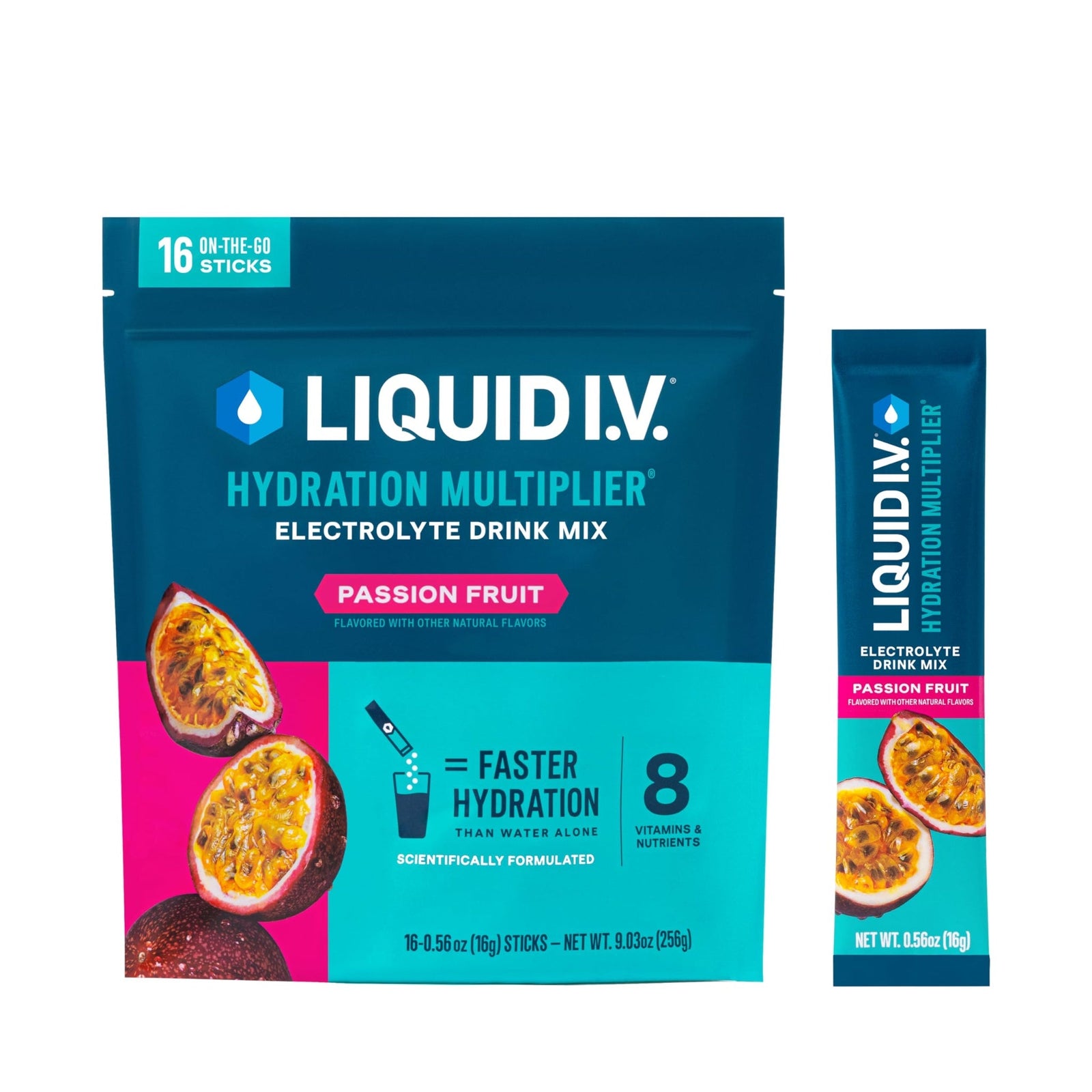 Liquid I.V. Hydration Multiplier - Passion Fruit (16 ct)
