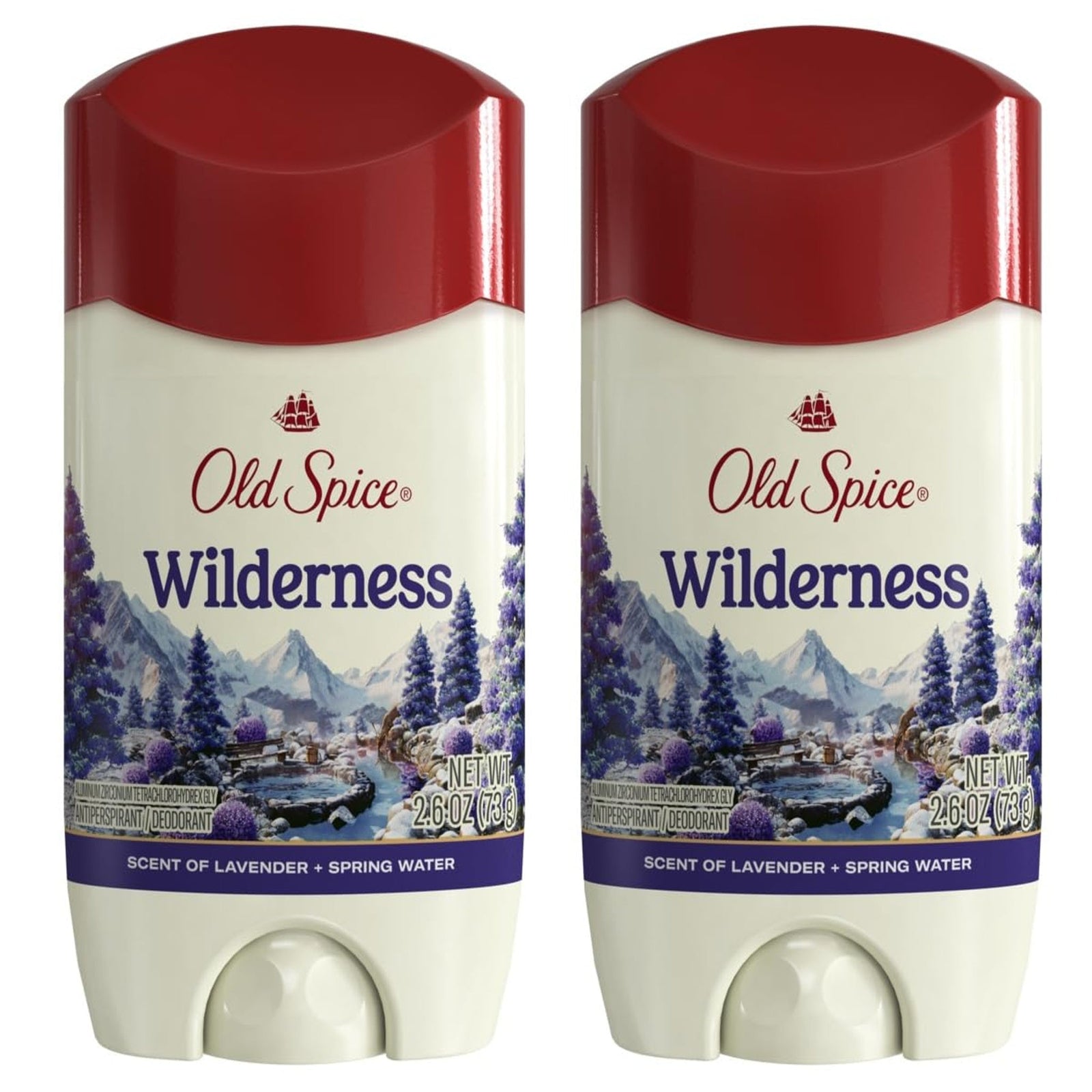 Old Spice Wilderness Lavender Deodorant (2.6 oz, 2-pack)