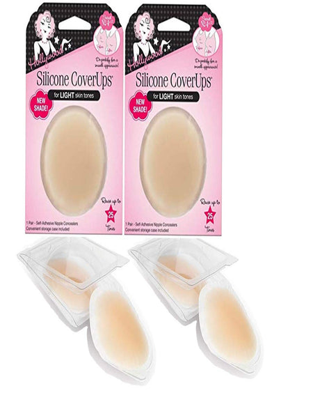 Hollywood Fashion Secrets Silicone CoverUps (2 pairs)