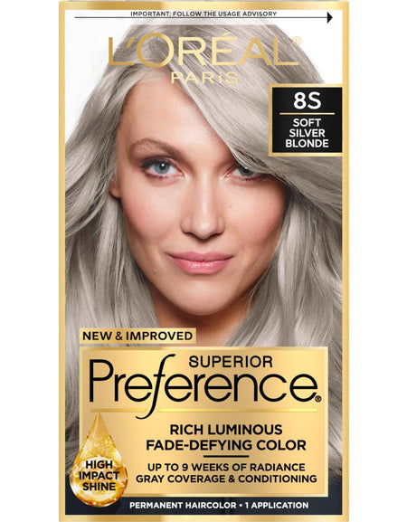 L’Oreal Superior Preference Hair Color Light Silver Blonde (1 ct)