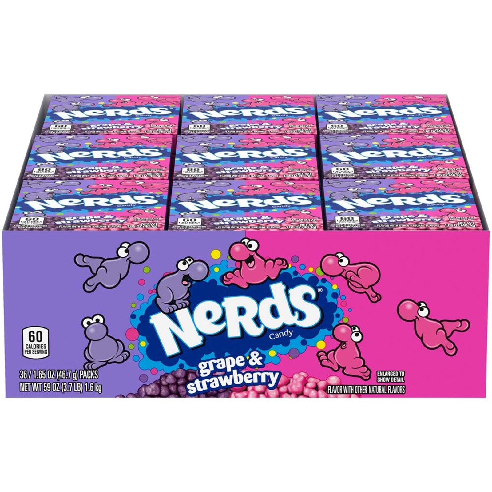 Nerds Grape/Strawberry Candy (36 ct)