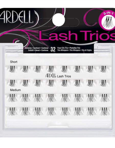 Ardell Lash Trios Short to Medium Black (32 ct)