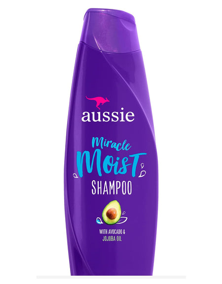 Aussie Miracle Moist Shampoo Avocado & Jojoba (360ml, 6-pack)