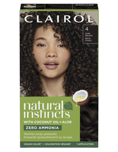 Clairol Natural Instincts Hair Dye Dark Brown (1 Pack)