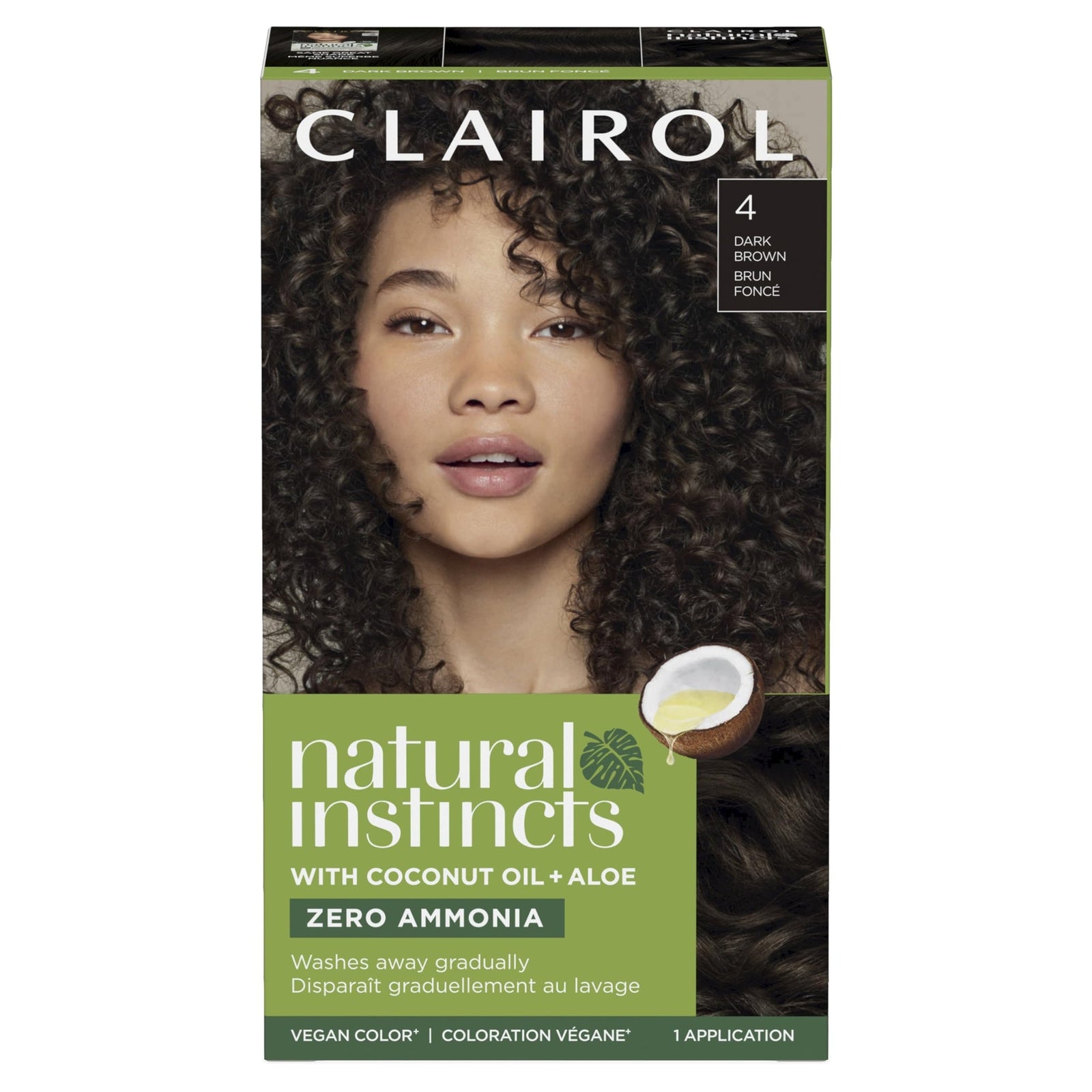 Clairol Natural Instincts Hair Dye Dark Brown (1 Pack)