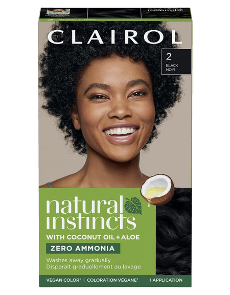 Clairol Natural Instincts Hair Dye Black (1 Pack)