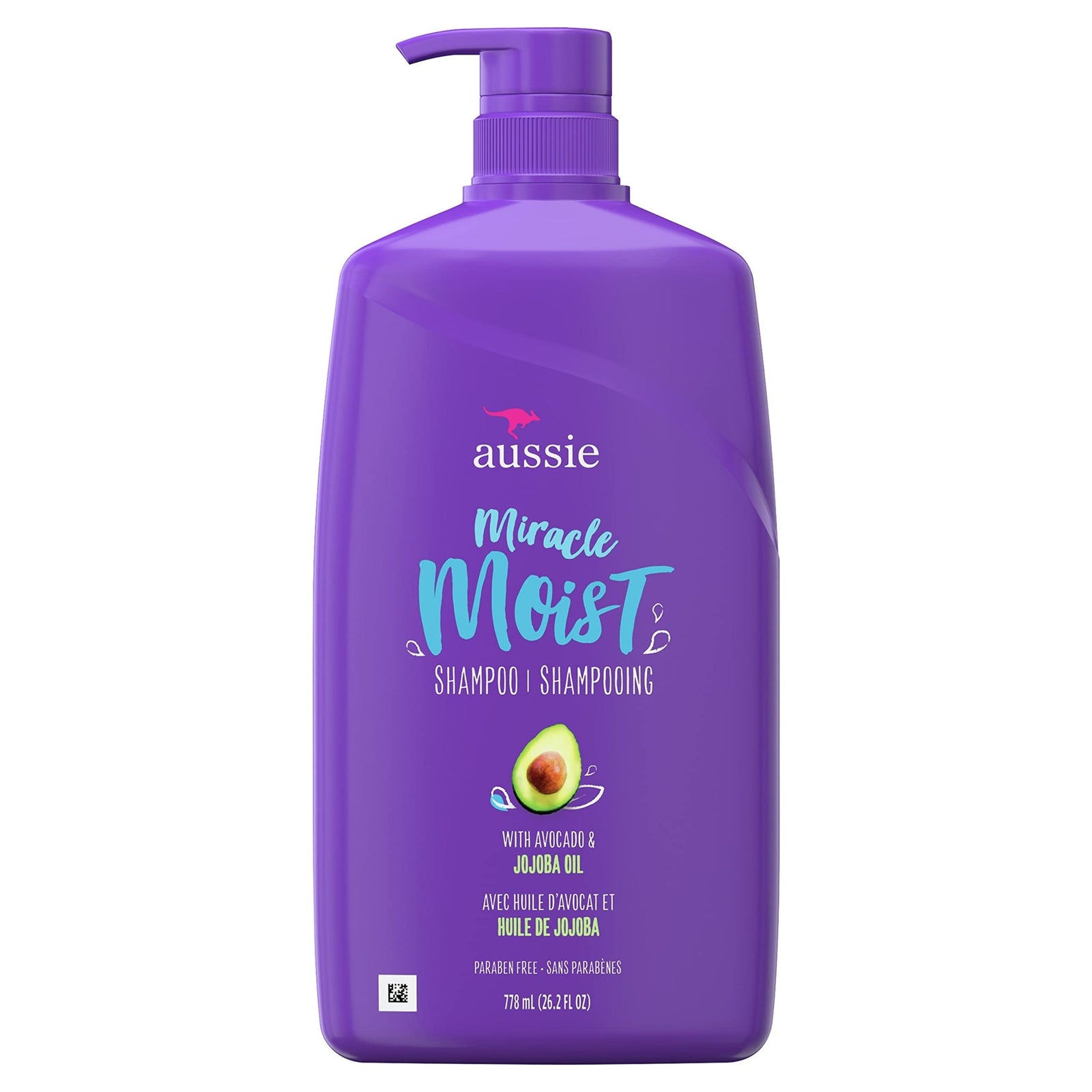 Aussie Miracle Moist Shampoo Pump (26.2 oz)